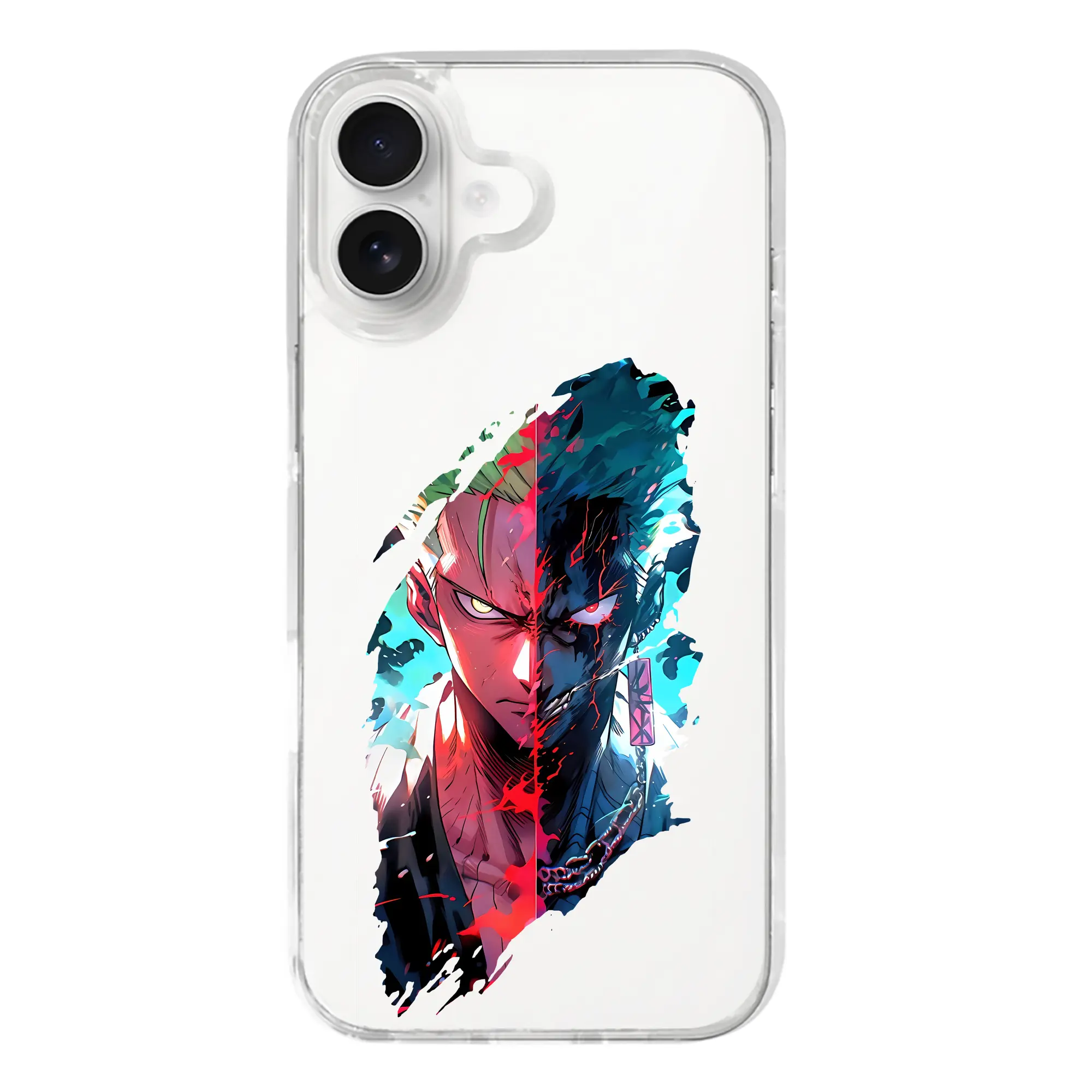 ワンピース グッズ ロロノア・ゾロ - iPhone 17シリーズ 透明スマホケース – 薄型・耐衝撃・精密フィット保護カバー